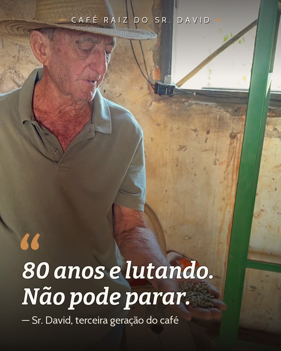 Retrato do Sr. David na lavoura